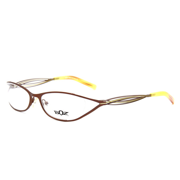 NEW BOZ NICELY 9050 BROWN AUTHENTIC EYEGLASSES FRAME RX 52.5-16.5 FRANCE